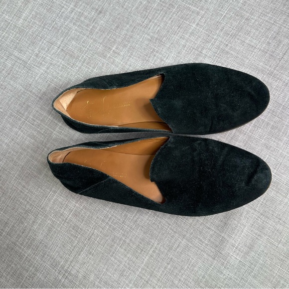 Franco Sarto Suede Leather Slip On Loafers - Picture 5 of 8